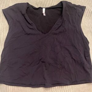 Athleta Black Muscle Tee